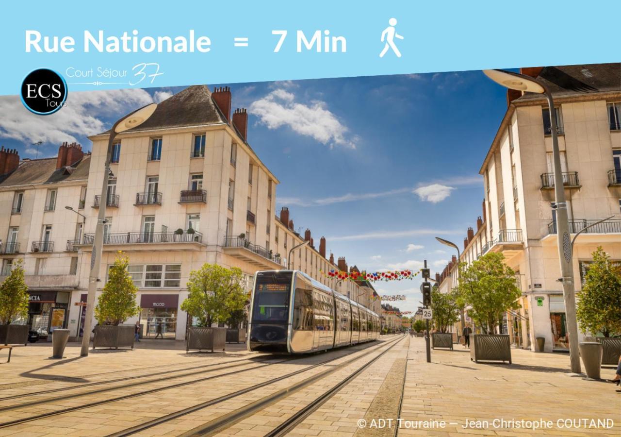 "Colbert Studio" Coeur De Ville - Cathedrale Saint Gatien ตูร์ ภายนอก รูปภาพ